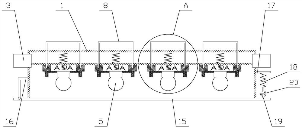 A LED light tube that is easy to replace and install