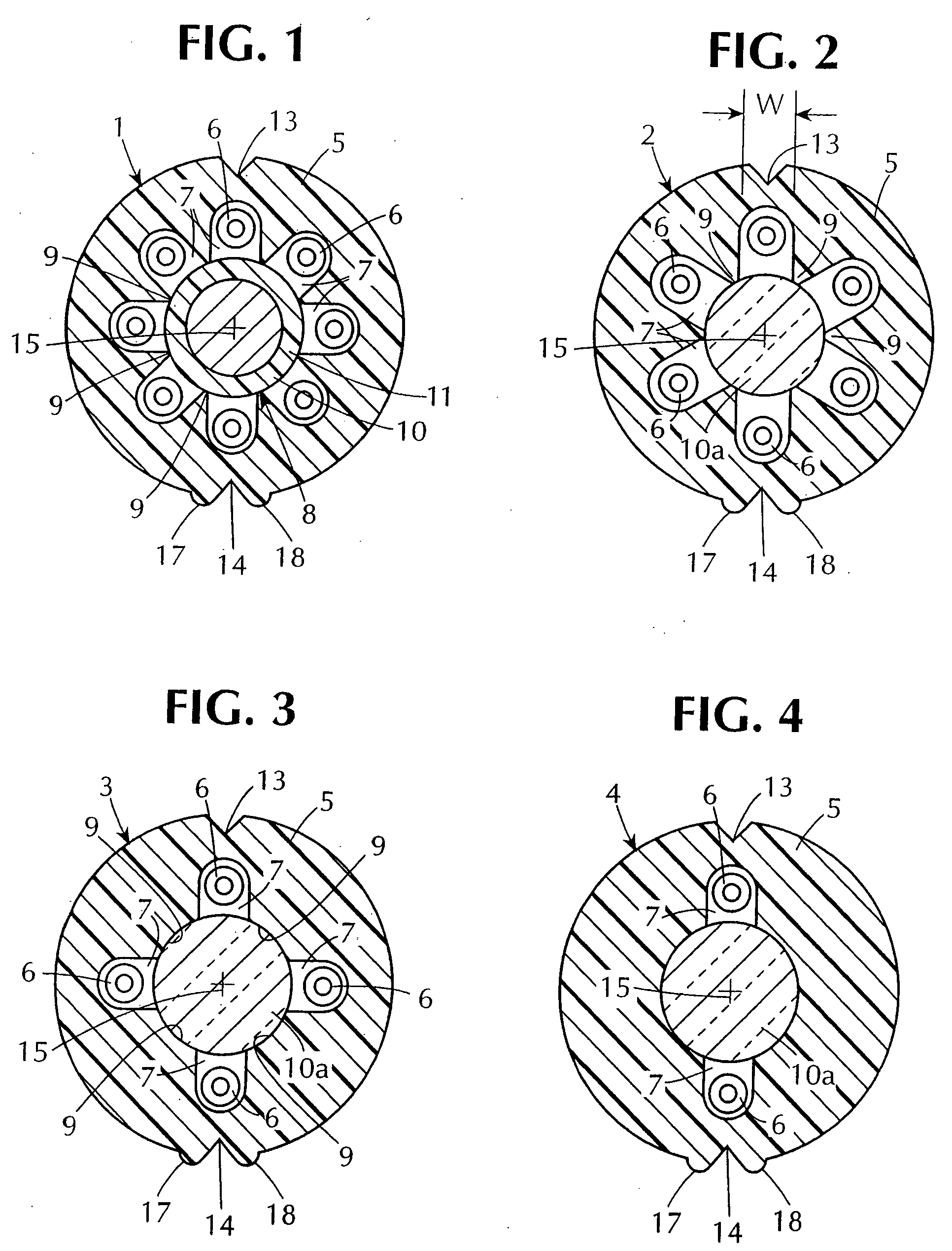 Optical fiber cable with fiber receiving jacket ducts