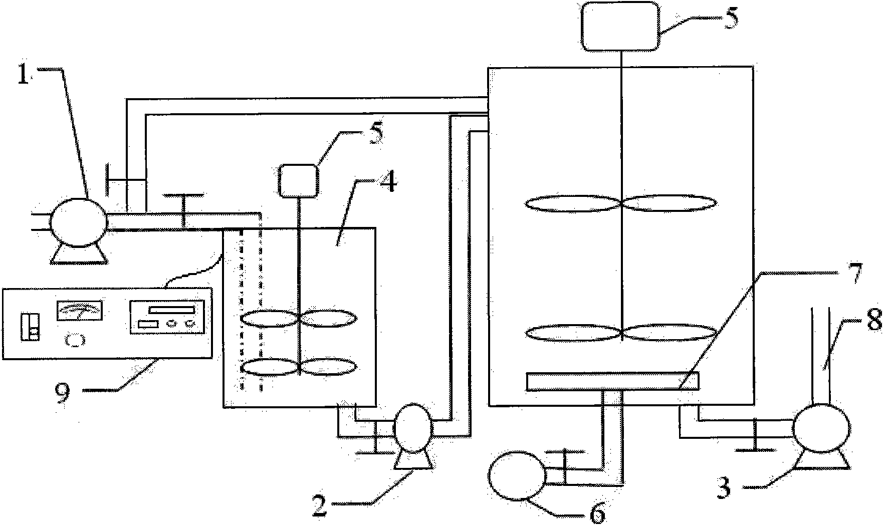 Method for improving sludge anoxic/aerobic digestion property by utilizing ultrasonic pretreatment