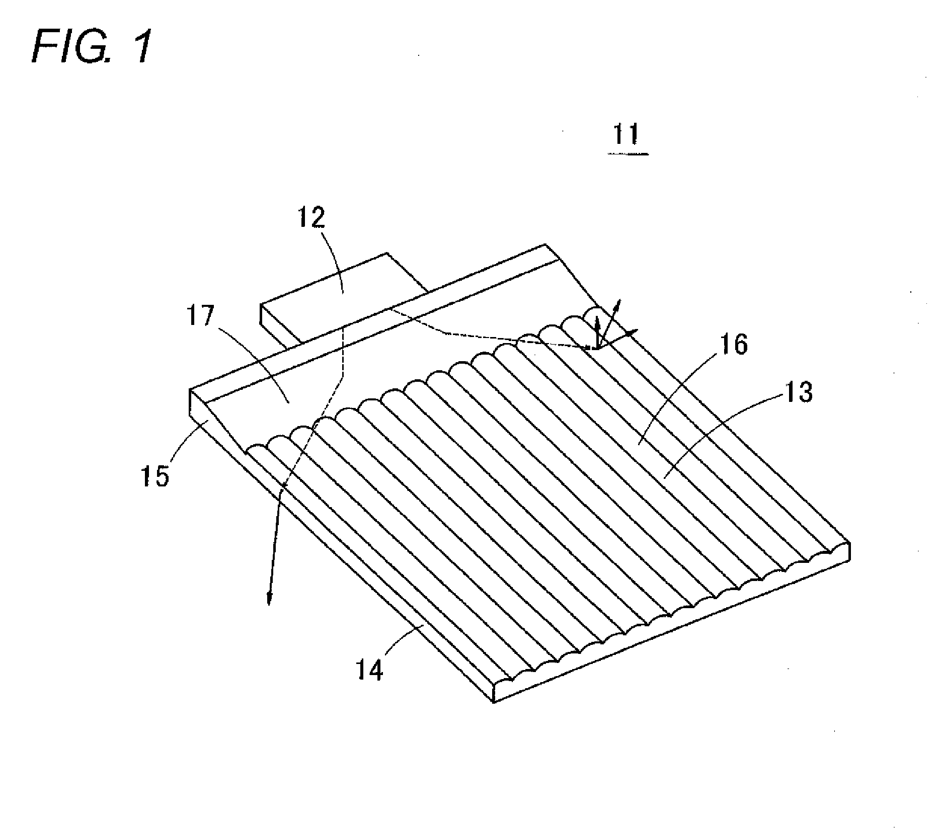 Light guide plate and area light source device