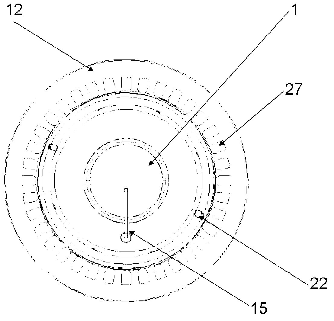 Compact and efficient cold cathode arc source of quasi diffusion arc