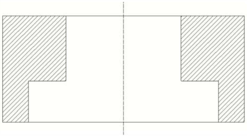 Manufacturing method of CuNi90/10 alloy socket welding flange