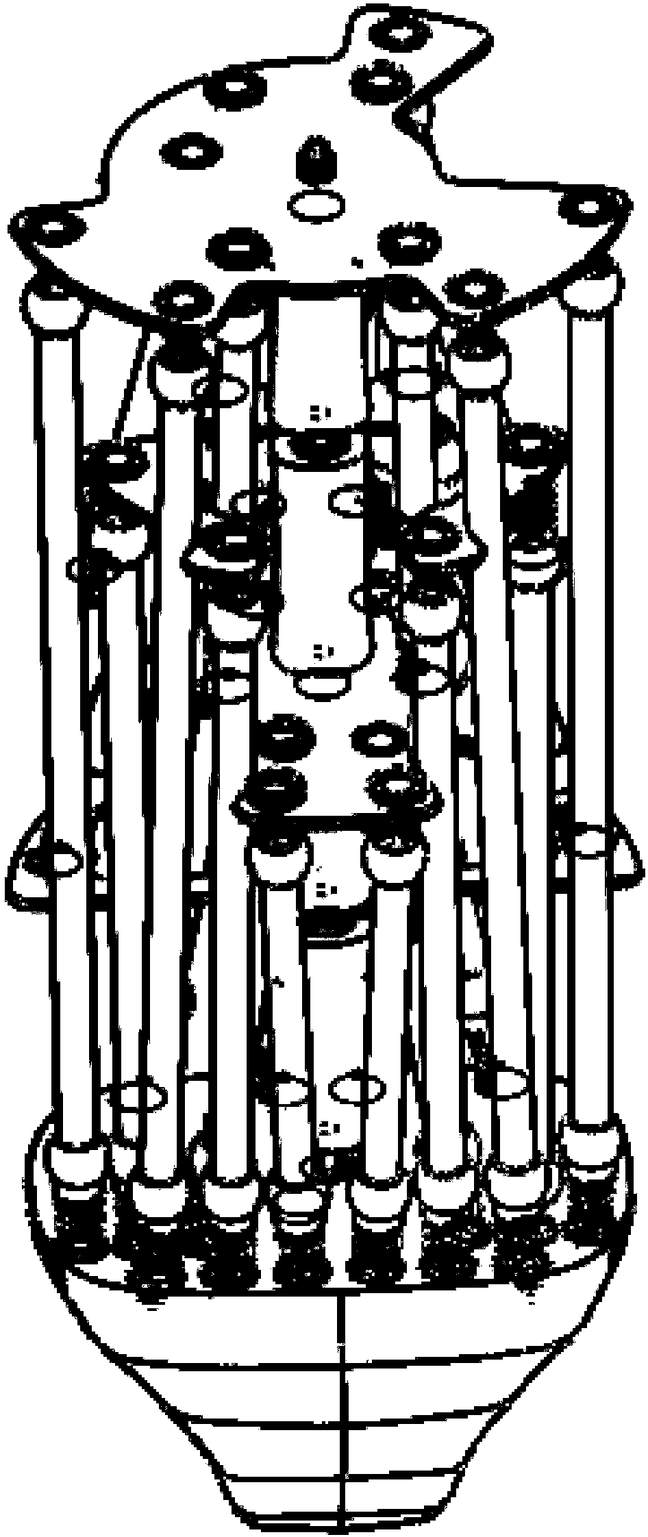 Simulated human lumbar vertebra system based on pneumatic muscles