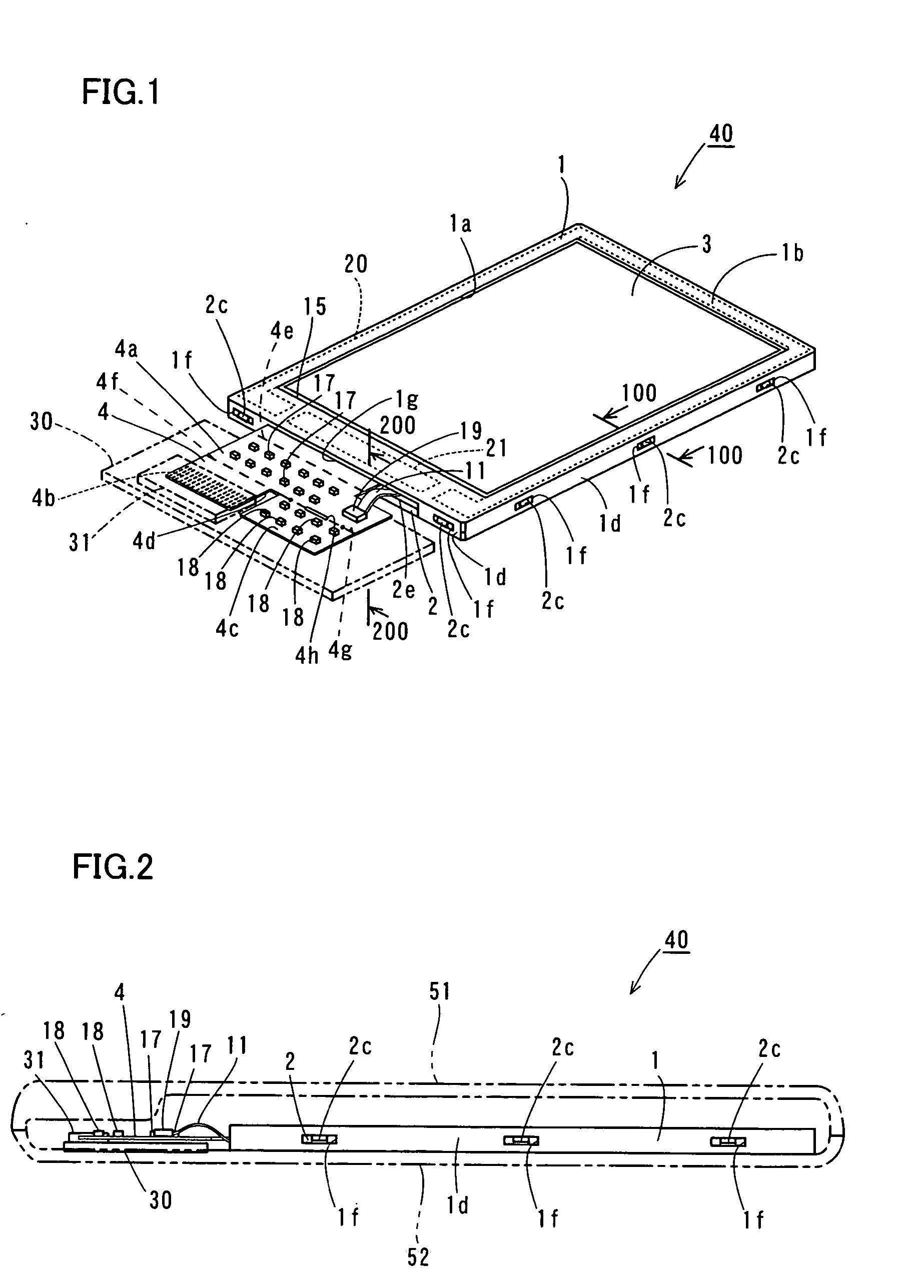 Display and mobile device