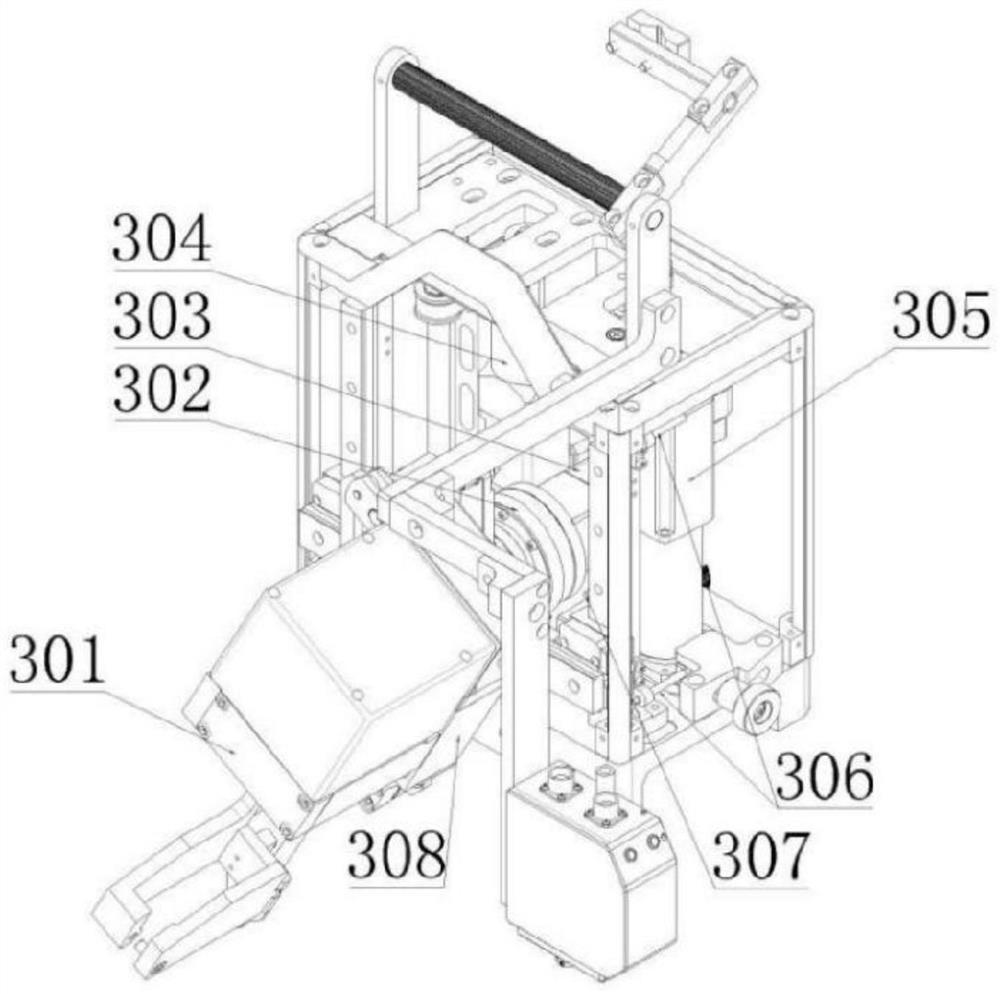 Intelligent welding machine for inner wall of fuel cabin of LNG ship