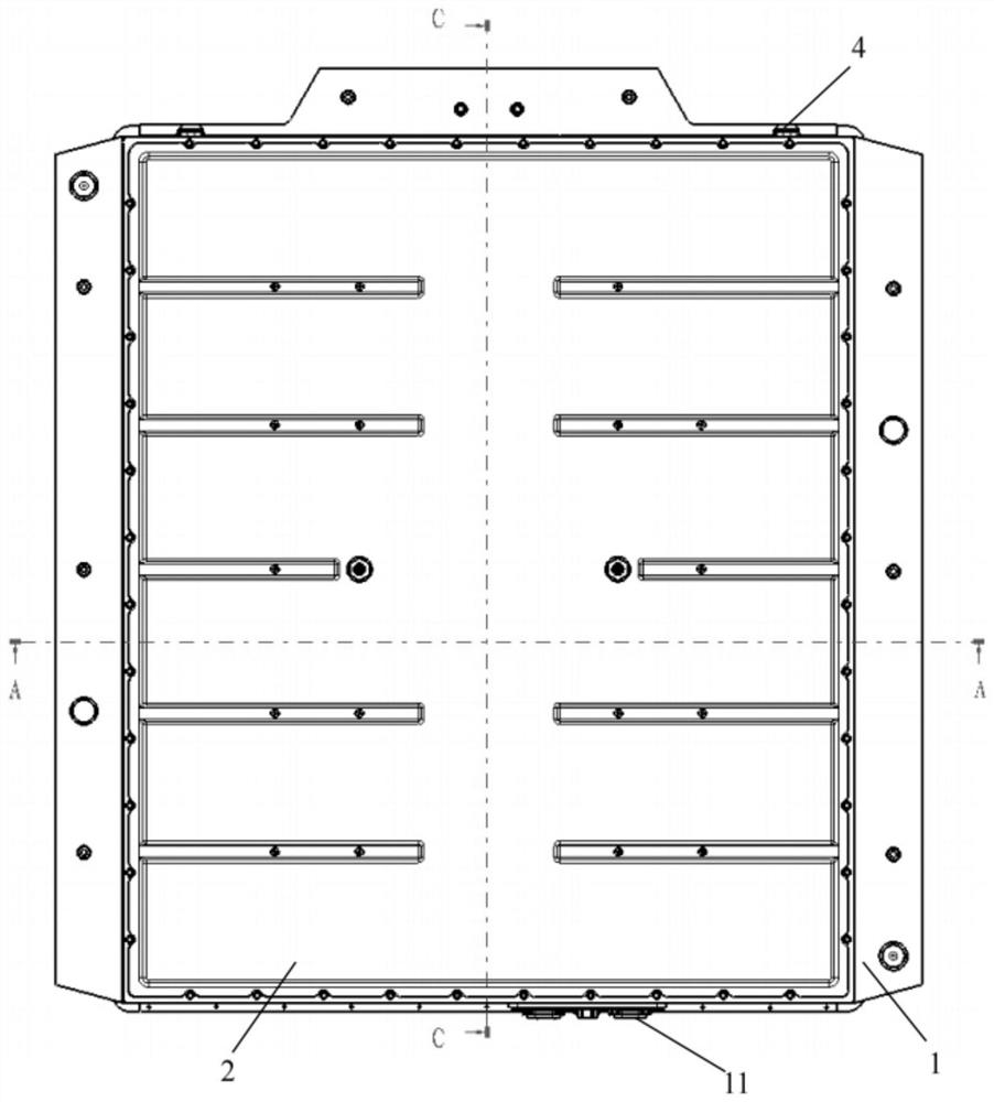 Battery case and battery pack