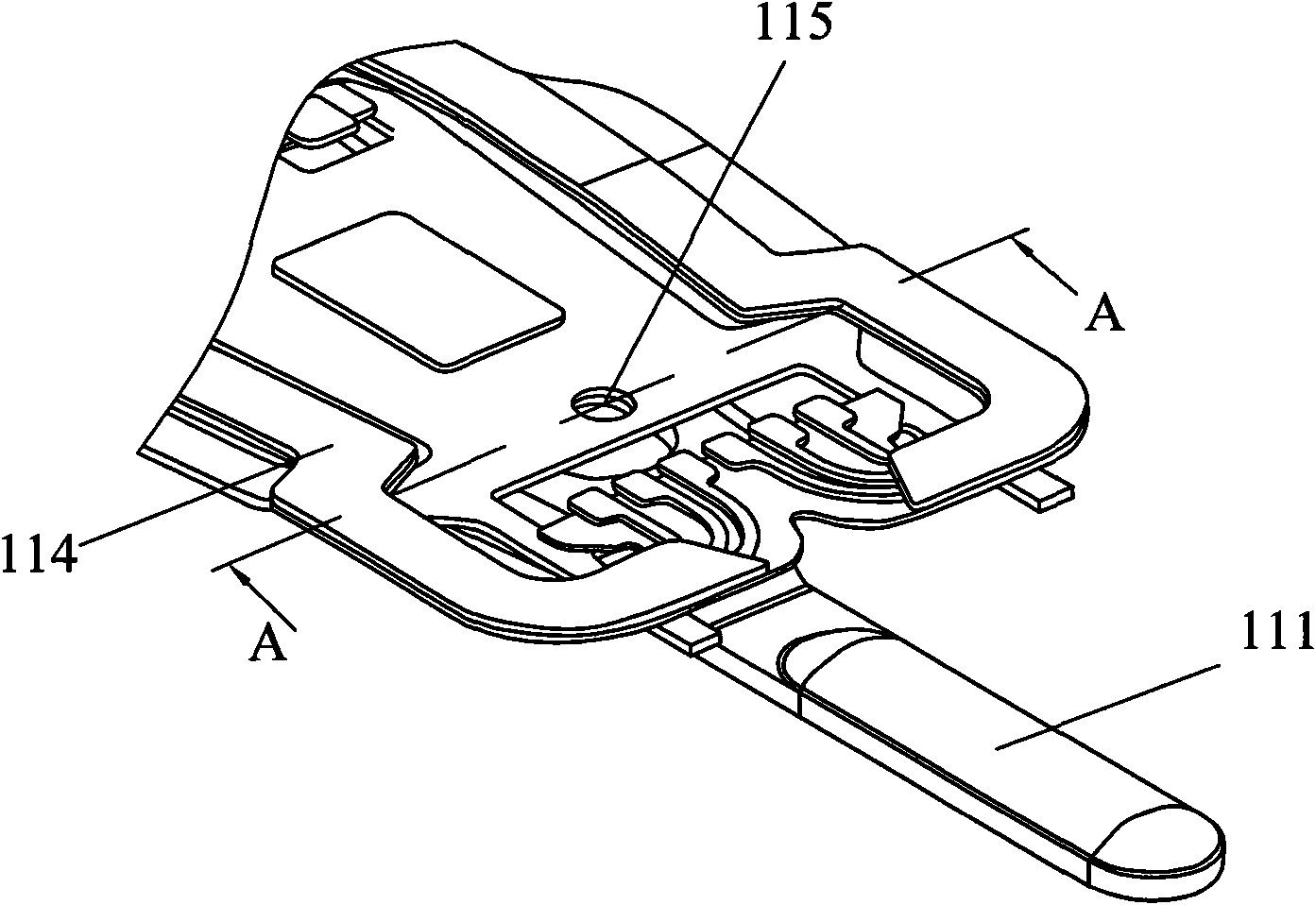 Salient point forming device and method