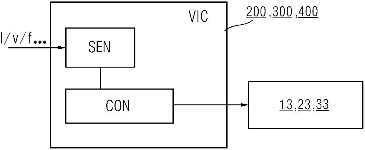 Virtual inverter control device used for nano grid, and nano grid