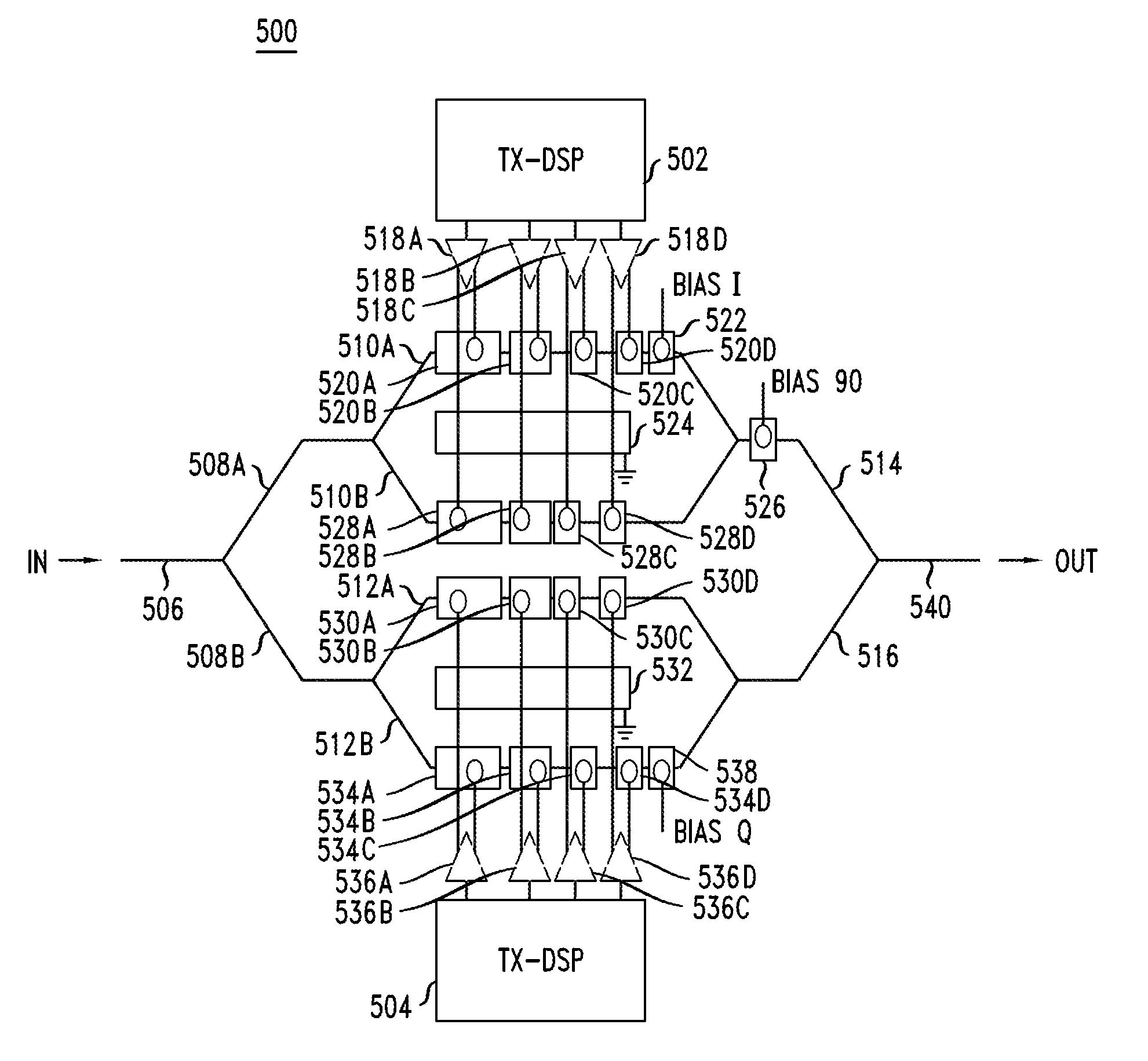 Multi-Electrode Photonic Digital To Analog Converting Vector Modulator