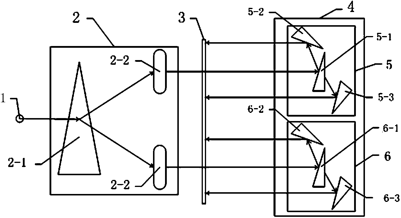 Numerical control machine tool guide rail molded surface rapid detection device and method