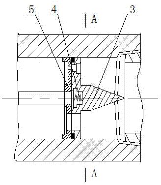 Section milling type casing pipe sidetracking windowing tool