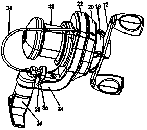 Fishing line wheel