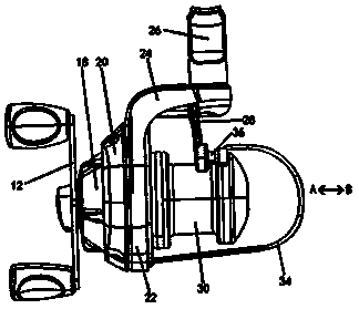 Fishing line wheel