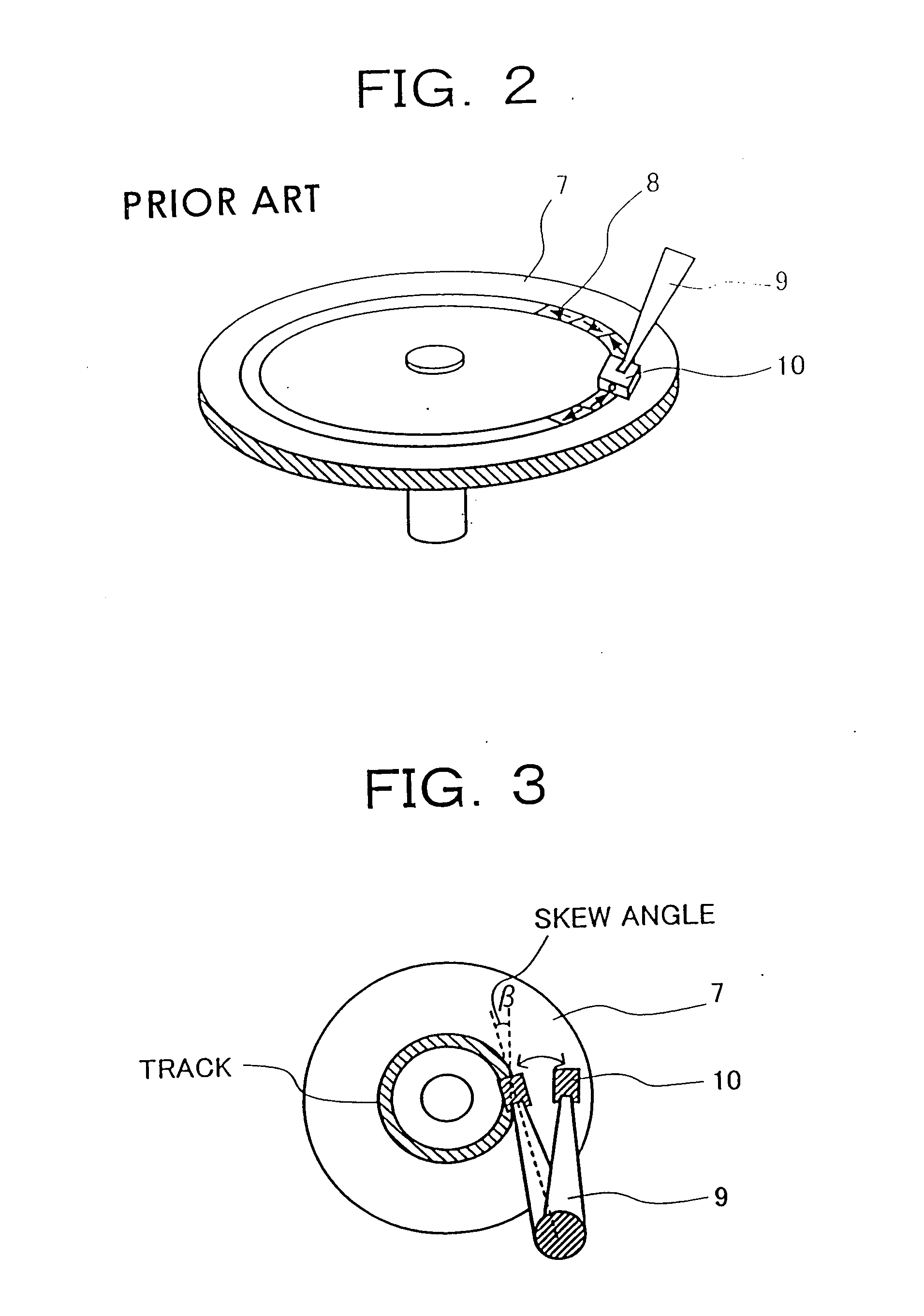 Single pole type recording head with tapered edges