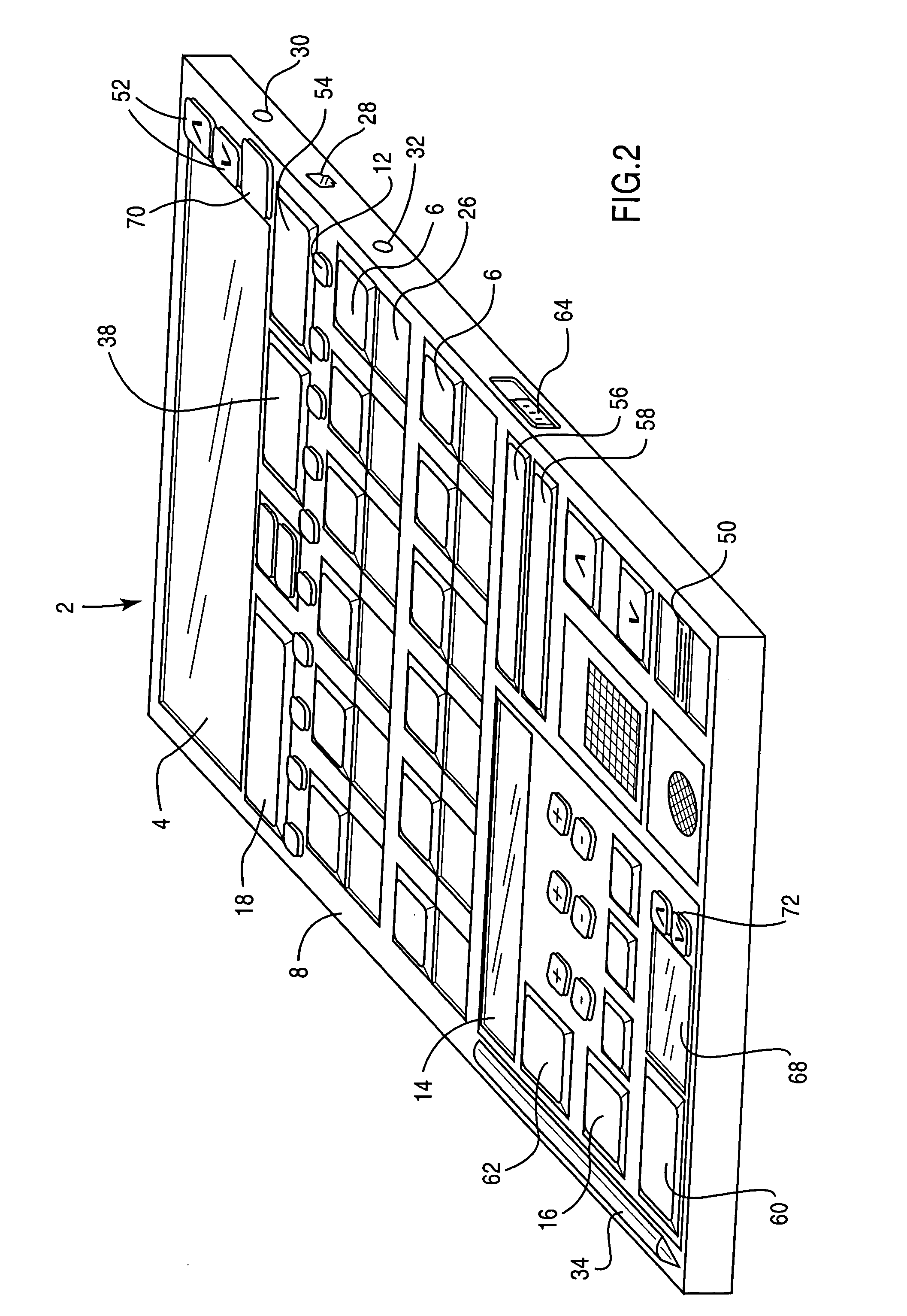 Electronic memory pad