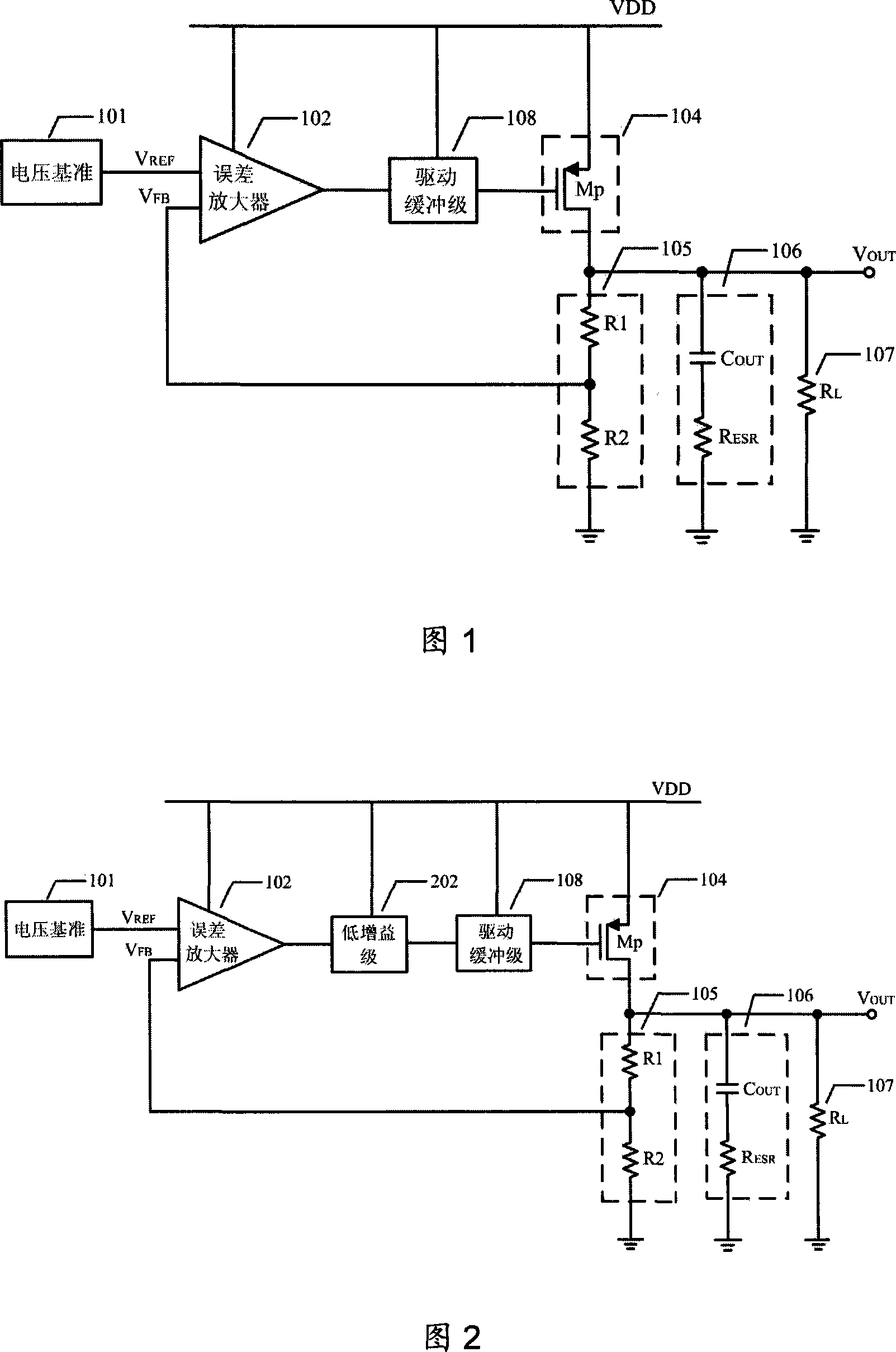 Low-voltage-difference voltage-stablizer