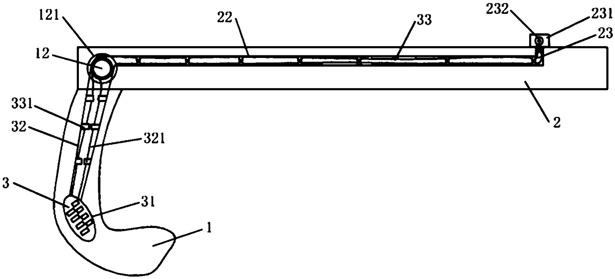 Pull hook for cardiothoracic surgery