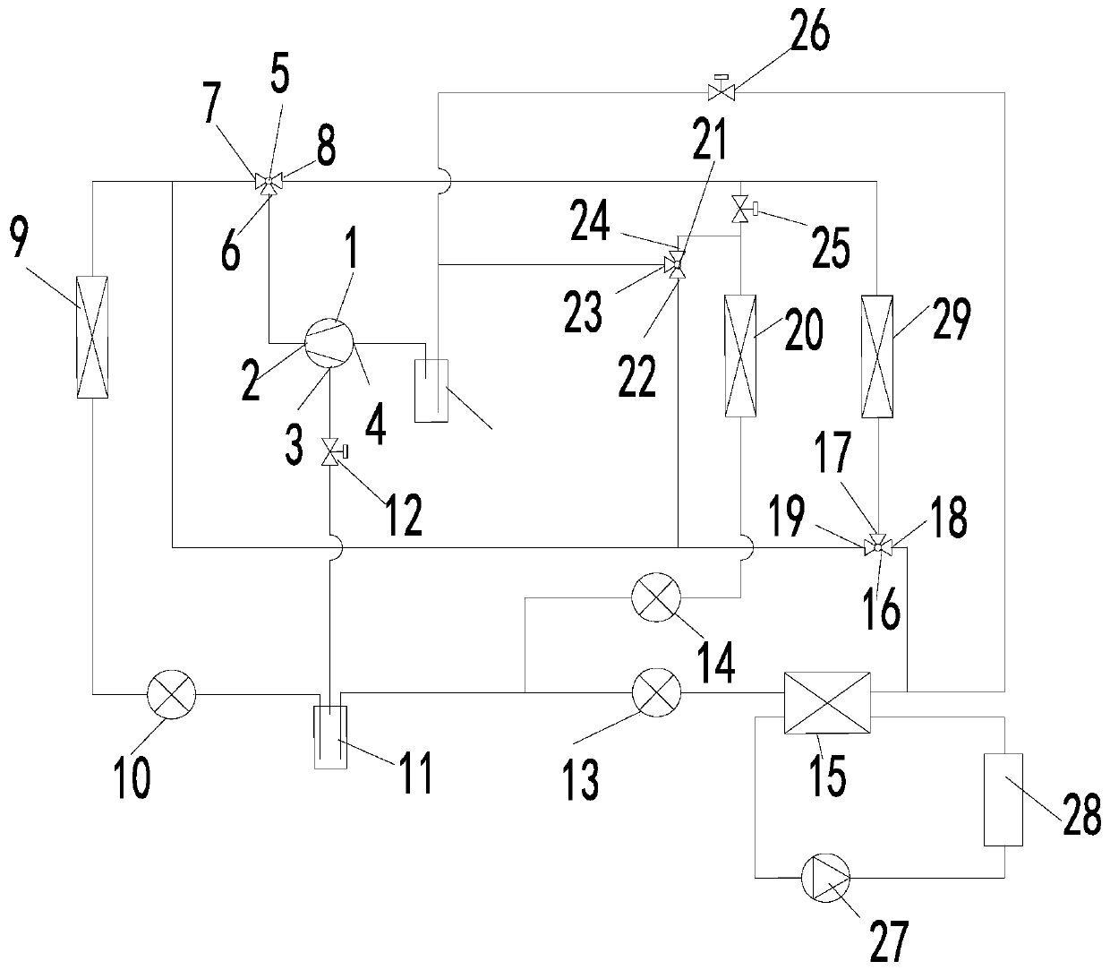 Vehicle thermal management system and vehicle