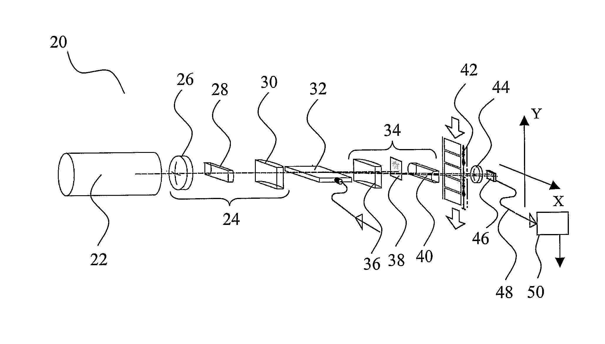 Optical sound track scanner system