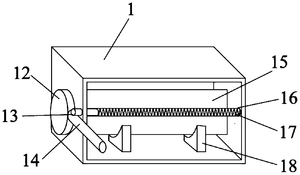 Gas pipe network high-pressure magnetic repair device