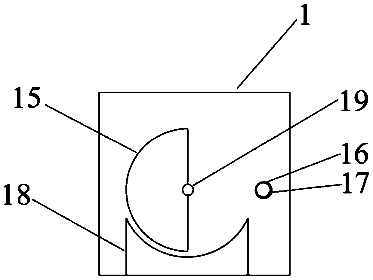 Gas pipe network high-pressure magnetic repair device