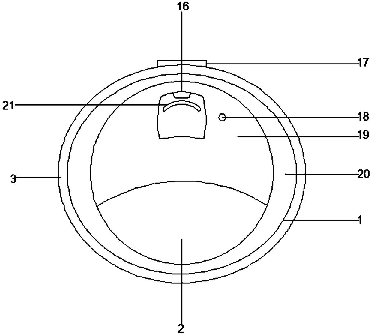 Anti-corrosion and anti-rust electric pressure cooker