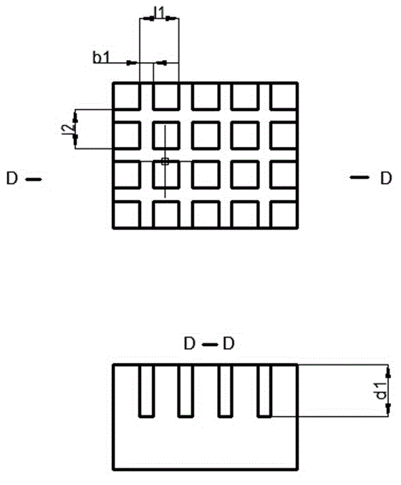 Method for preparing non-smooth surface of alloy substrate