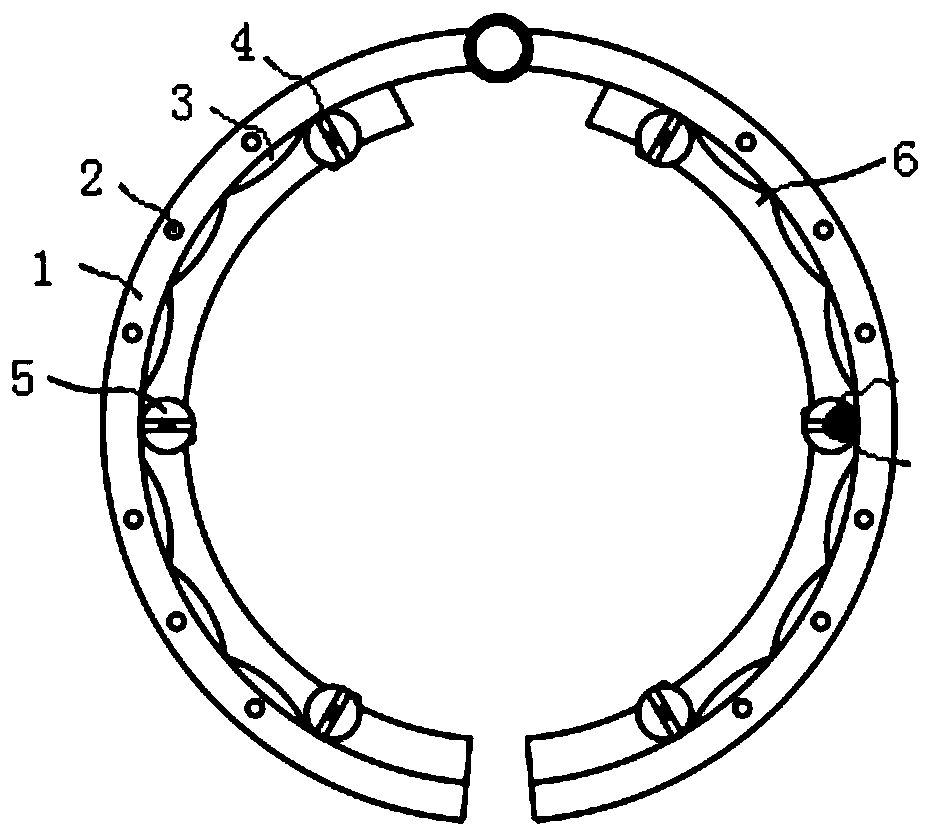 Felling and holding device