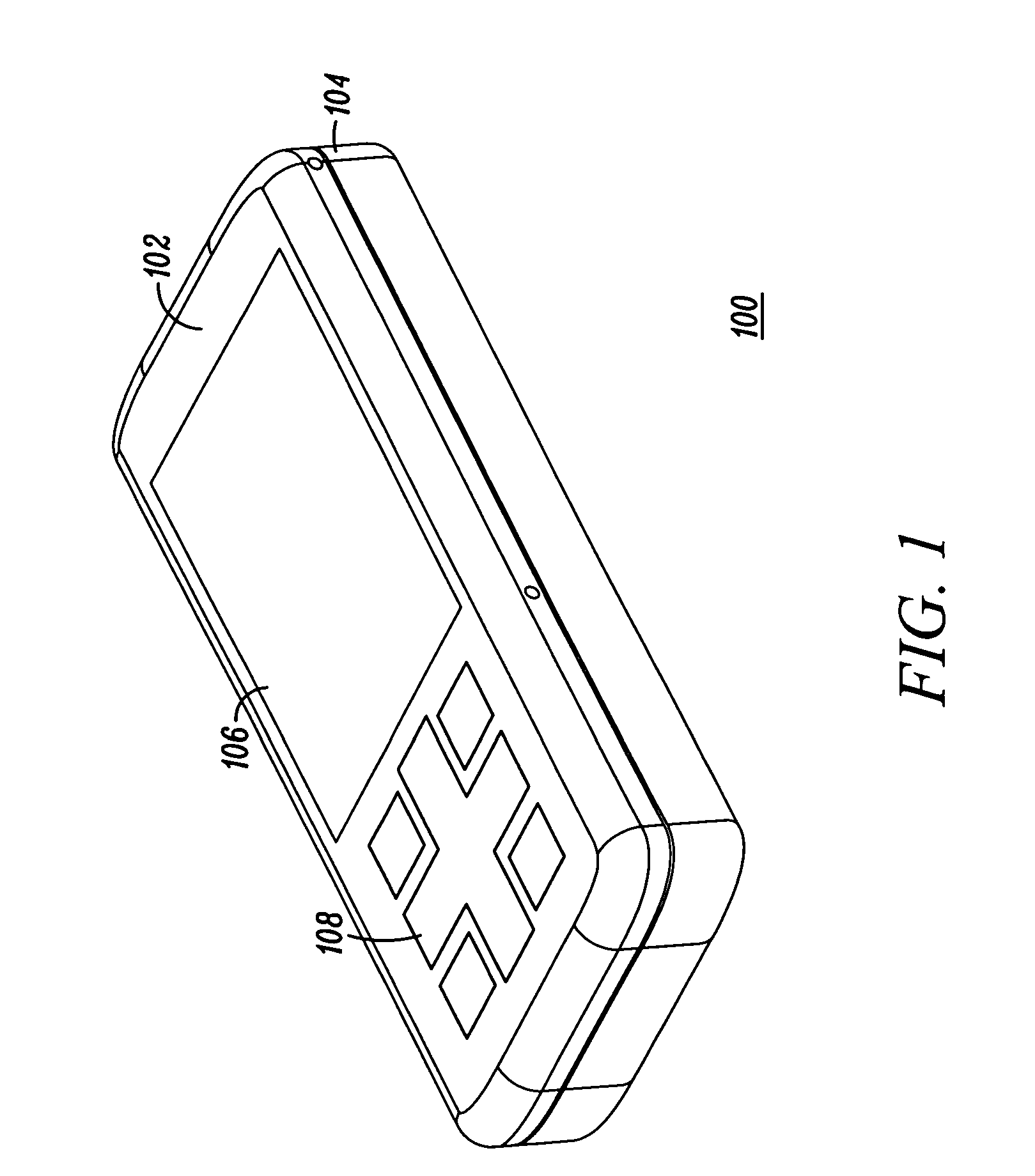 Mobile electronic device having a rotatable keypad