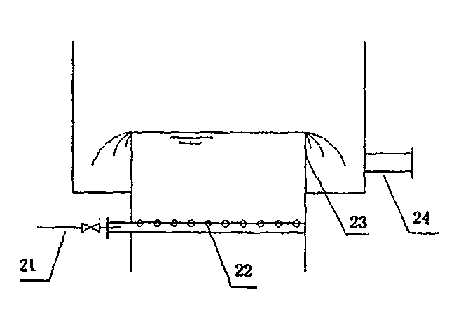 Continuous fiber agglomeration coarse-grain oil eliminator