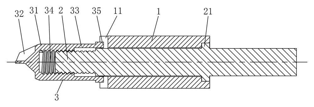 A tool for drilling riveted fasteners