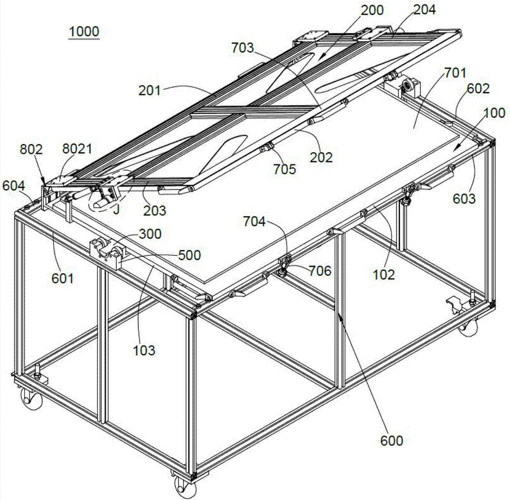 Turnover device