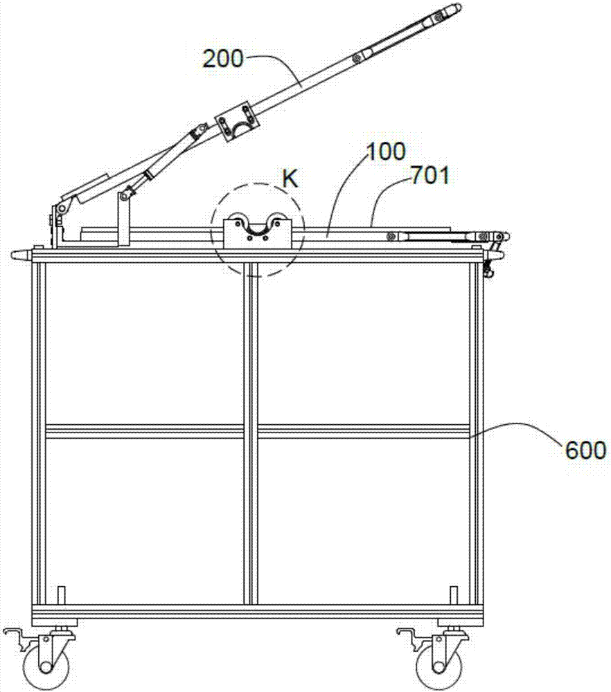 Turnover device