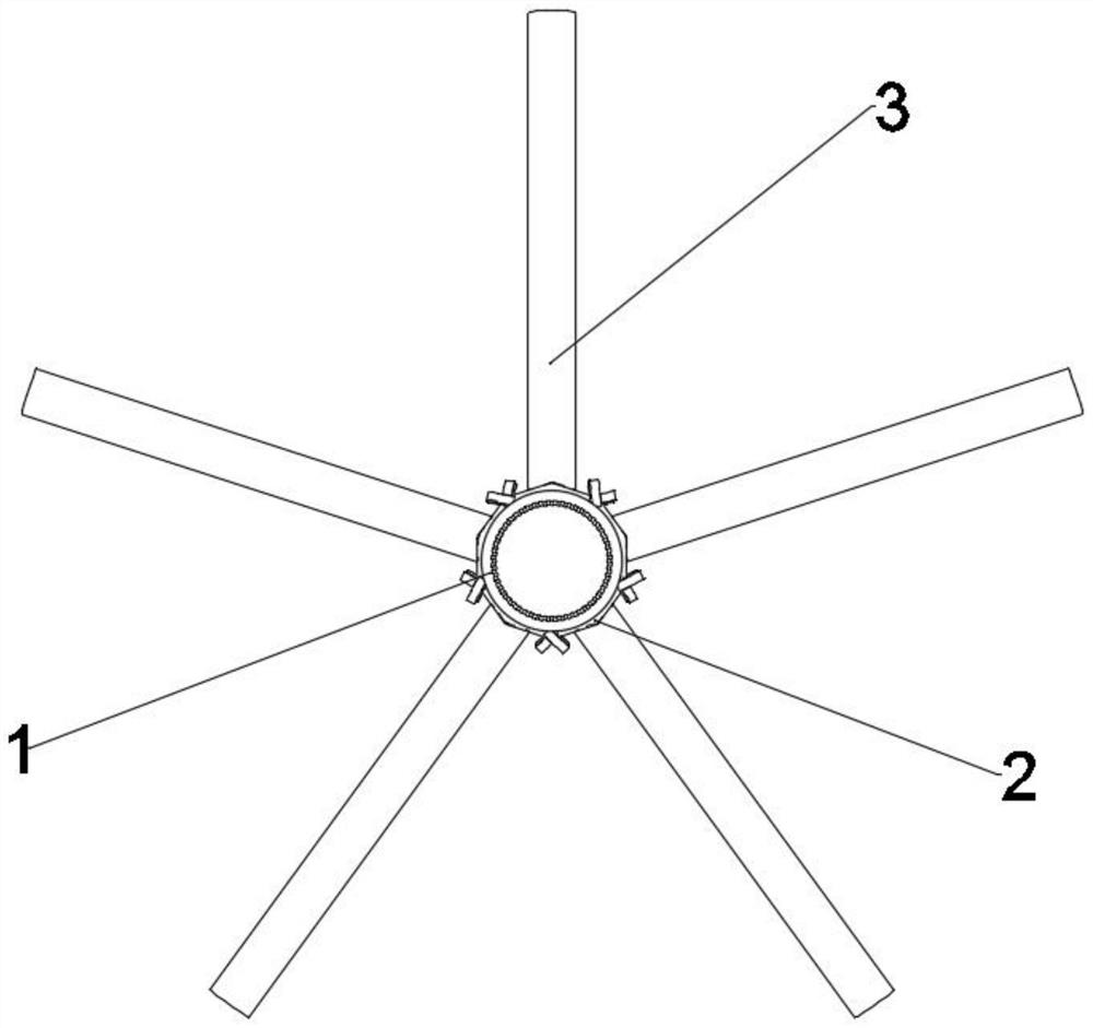 Detachable assembled chair leg