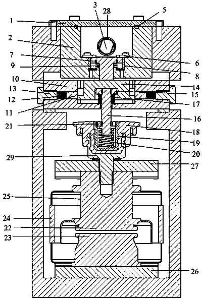 Pure pneumatic type contactor