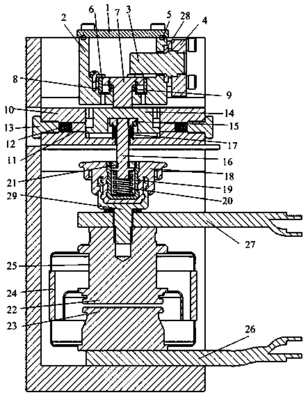 Pure pneumatic type contactor