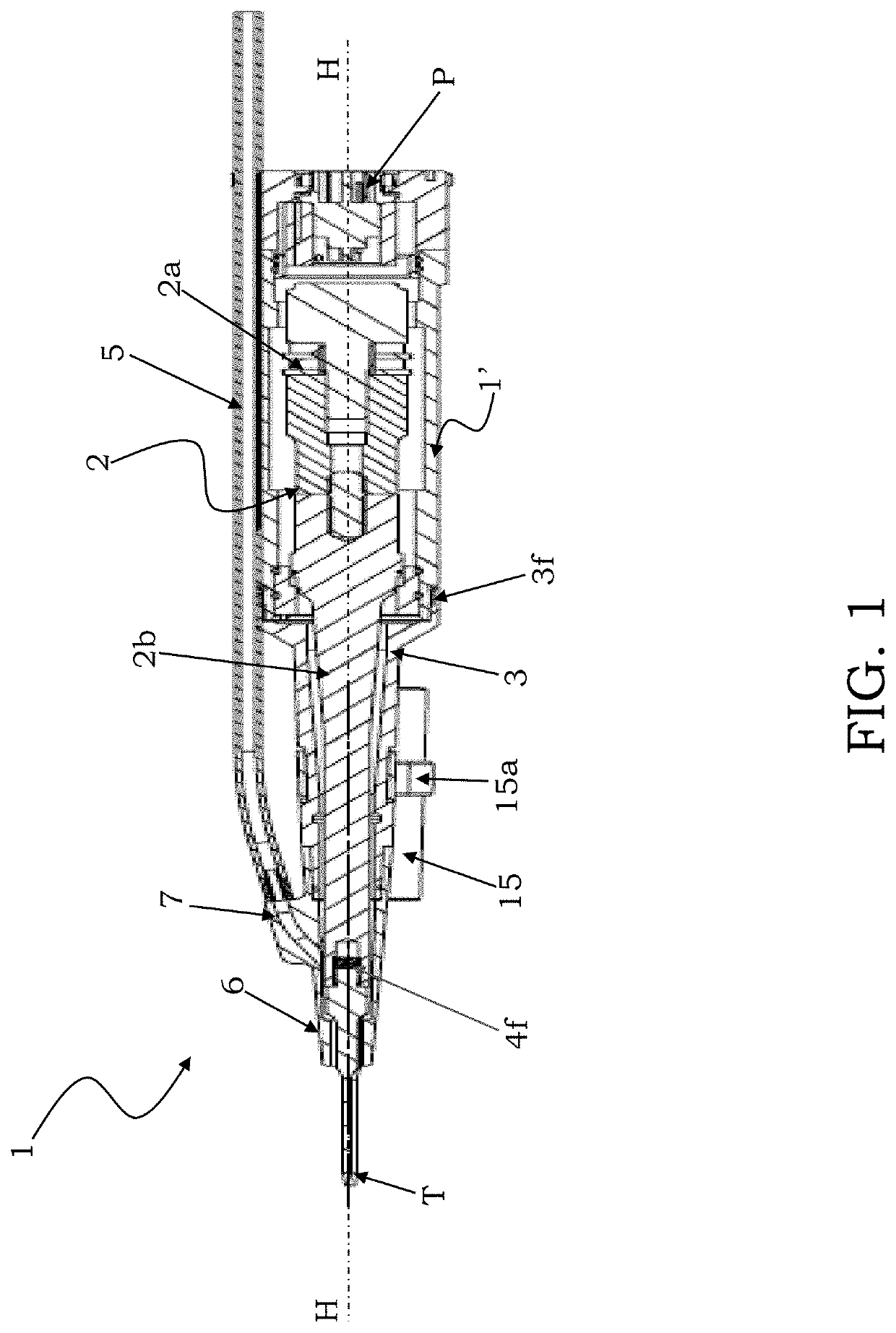 Handset for an Ultrasonic Device