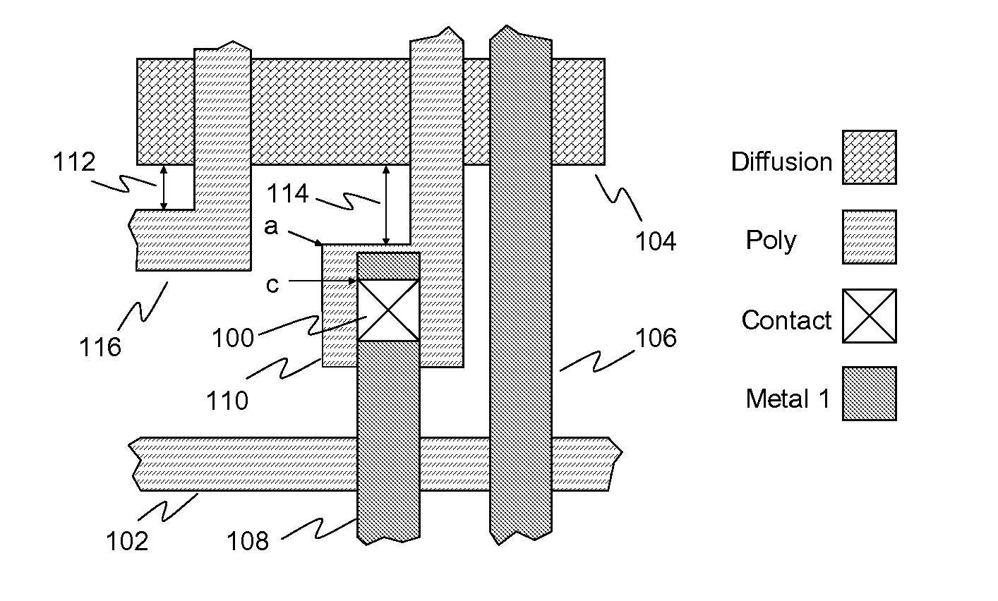 Method for Selectively Enlarging Via and Contact Sizes