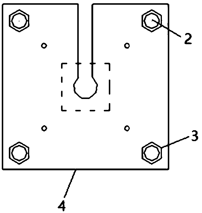 Loading device and method for bond slip performance test