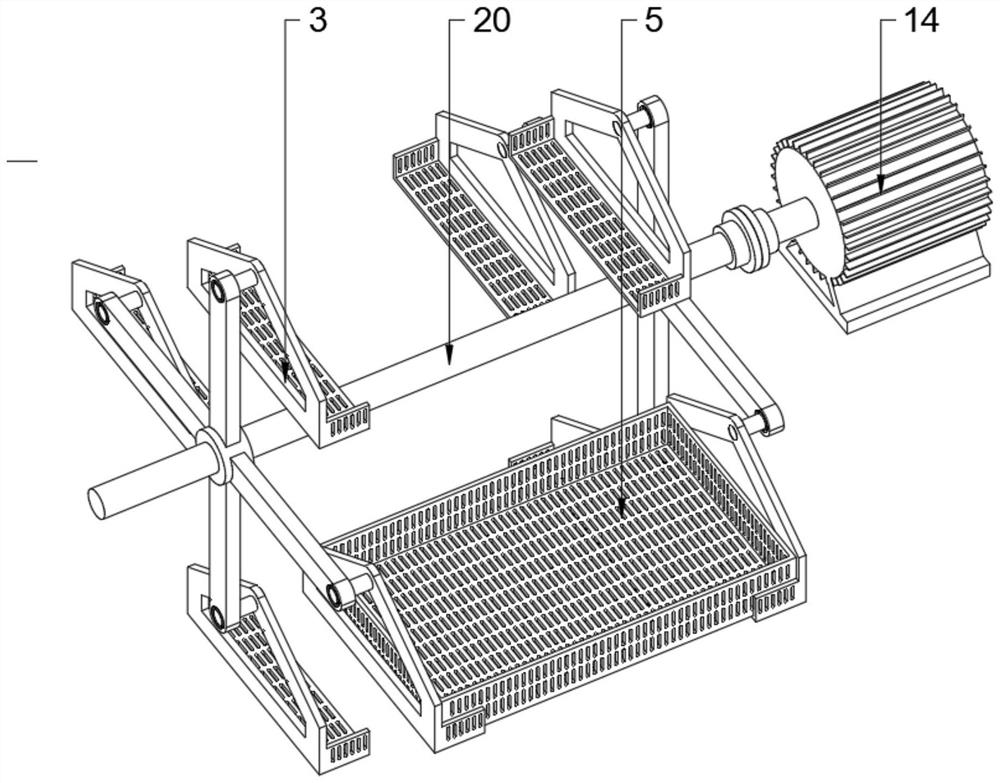 Ceramic blank drying device for ceramic processing