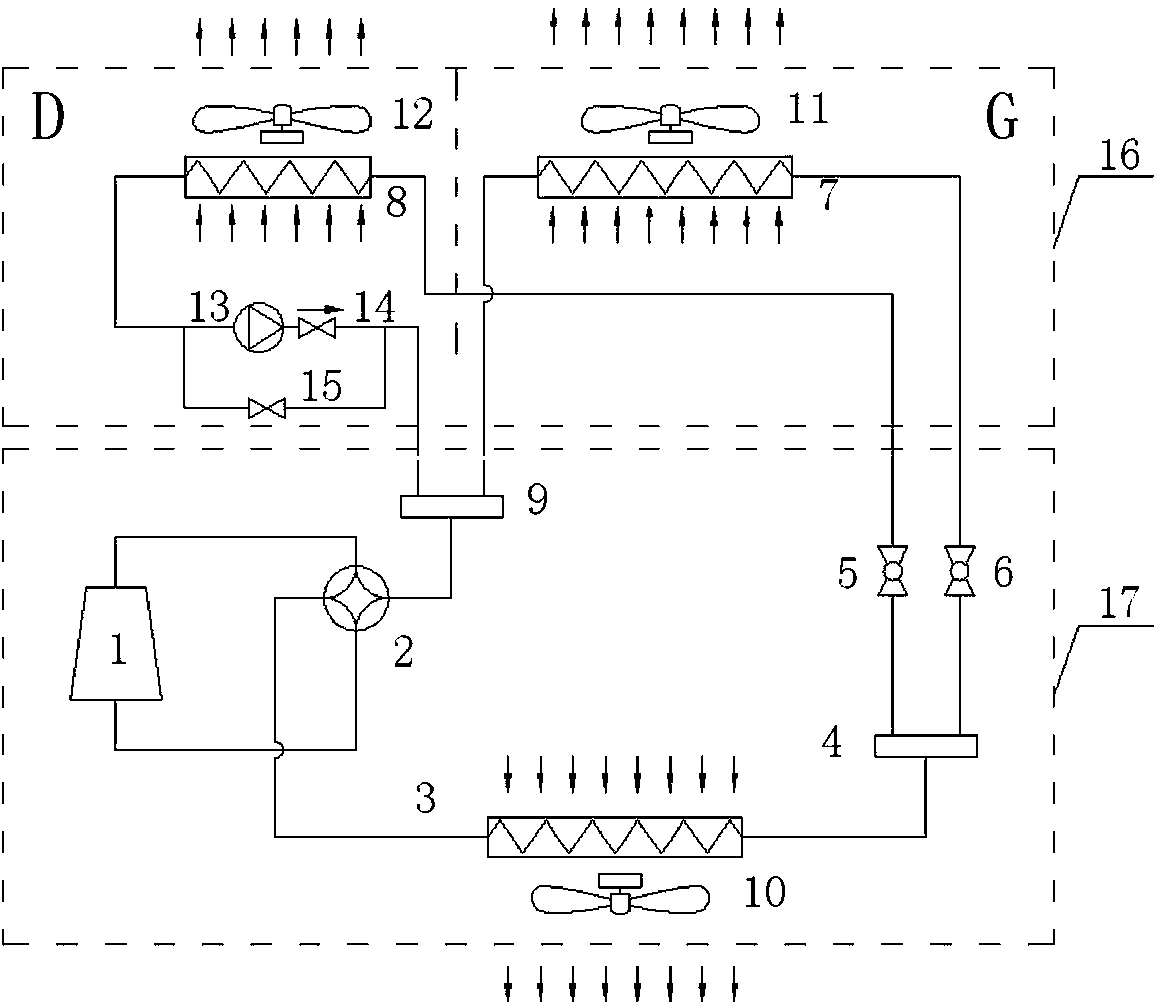 Air conditioner capable of controlling temperature and humidity separately