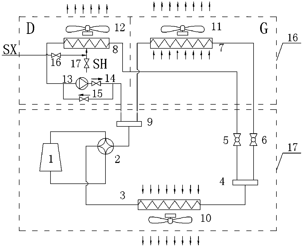 Air conditioner capable of controlling temperature and humidity separately