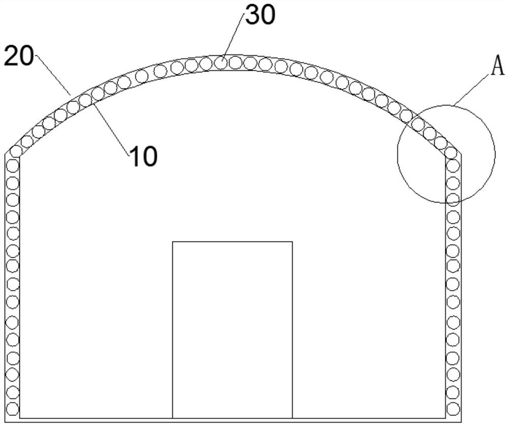 Membrane building structure