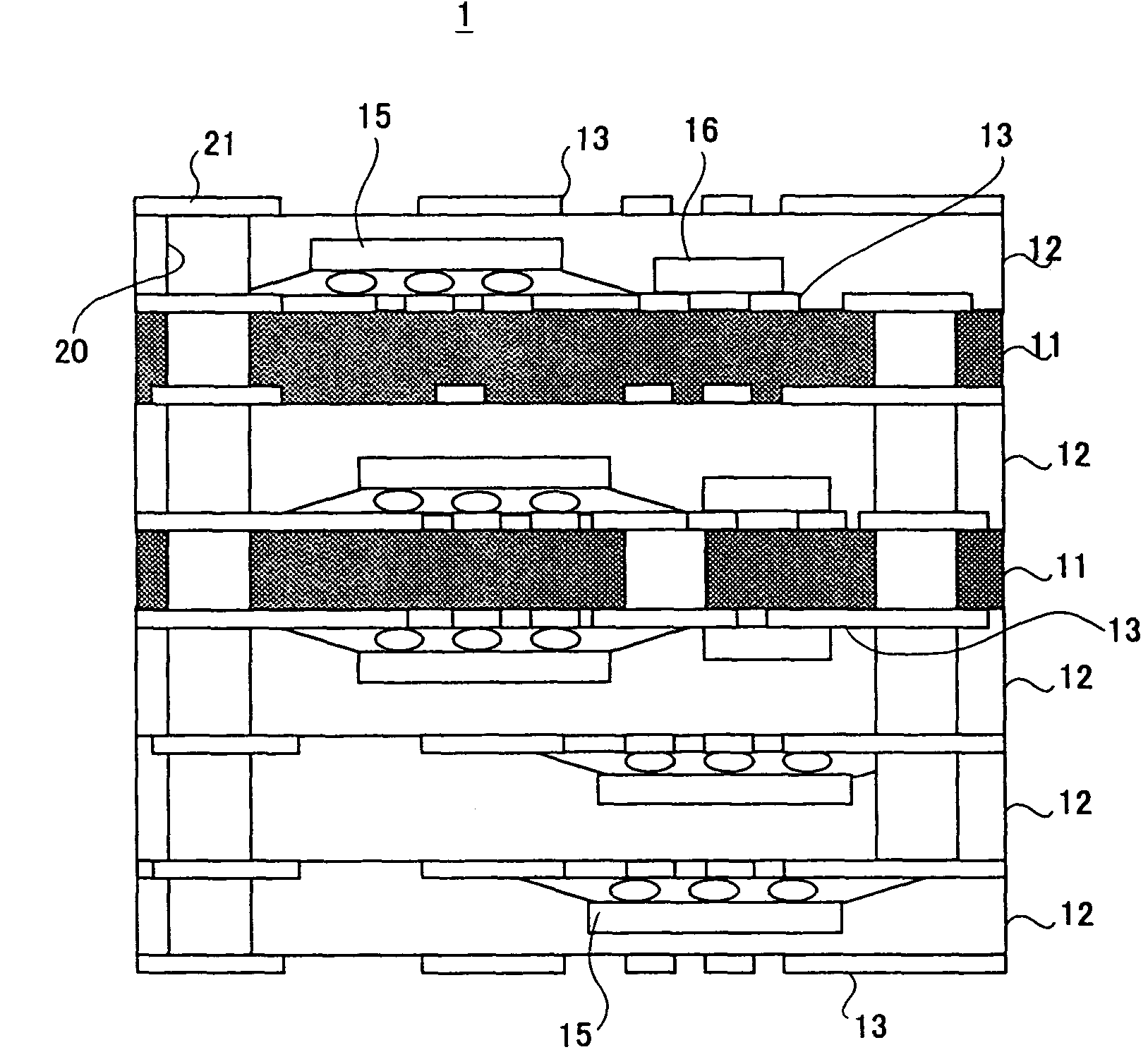 Method of making a multilayer wiring board