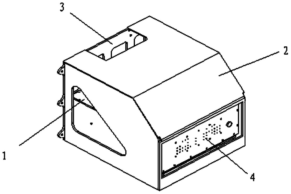 A kind of ship access layer switch equipment and assembly reinforcement method