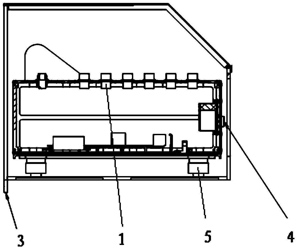 A kind of ship access layer switch equipment and assembly reinforcement method