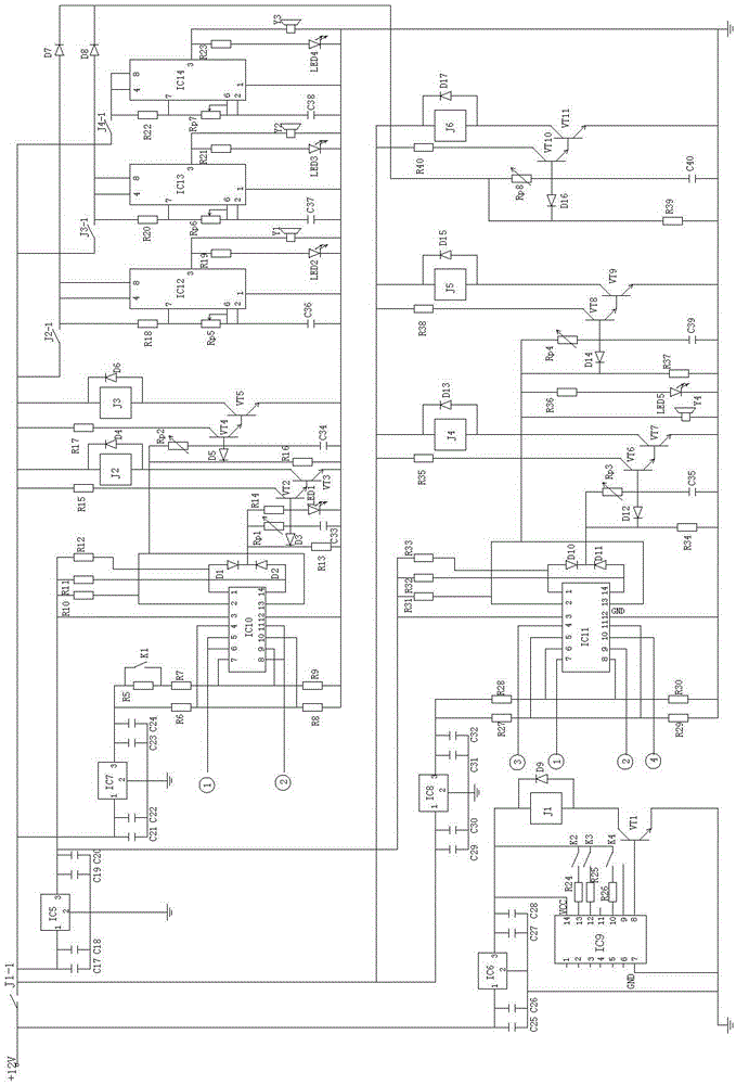 Security monitoring device for automobile