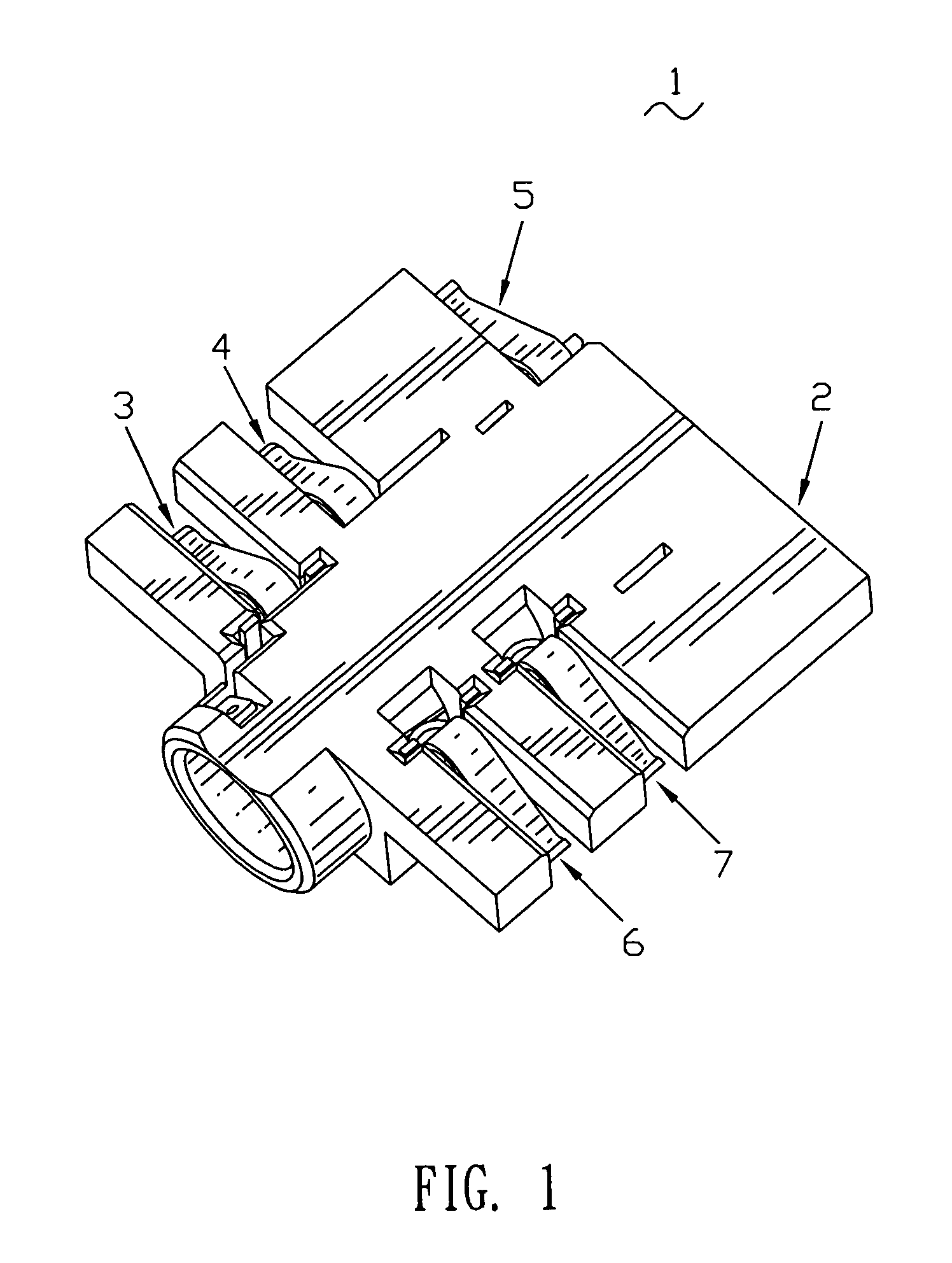 Audio jack connector