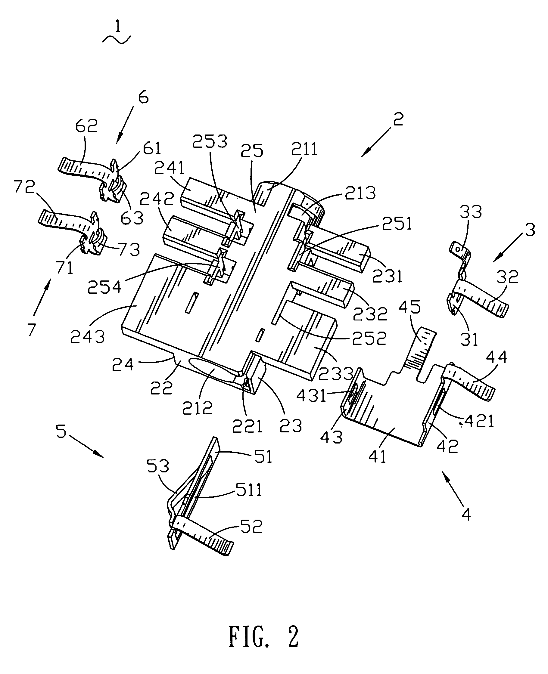 Audio jack connector