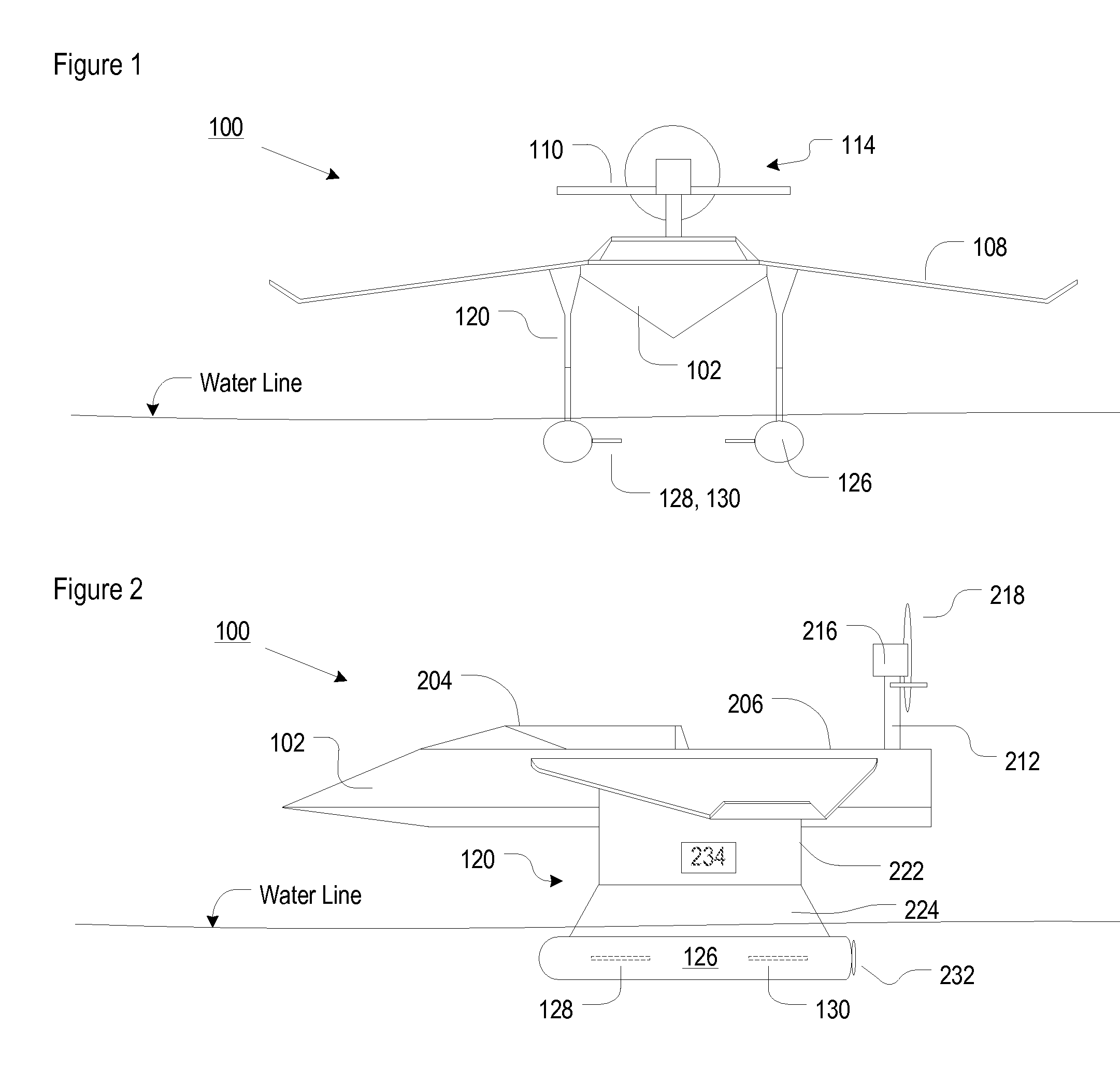 Stable, high-speed marine vessel